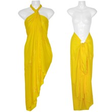 Embroidered Sarong "Yellow"