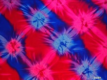 Pink-Red-Purple-Blue "Chakra" Tie Dye Sarong