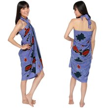 Bats High-End Pertama Sarong "Light Blue"
