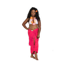 Embroidered Tie Dye High-End Pertama Sarong in Pink